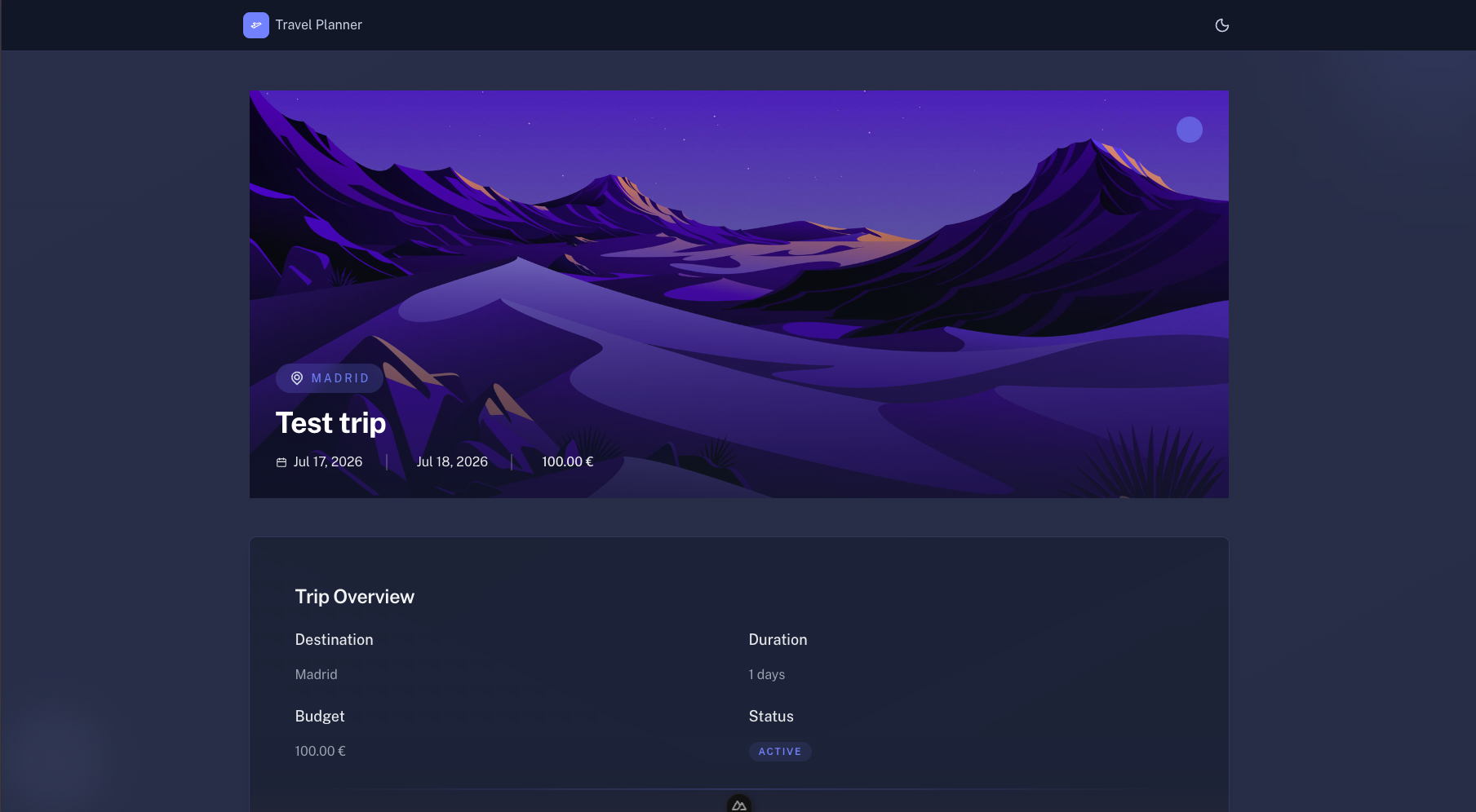 Travel Planner App - Galería 4
