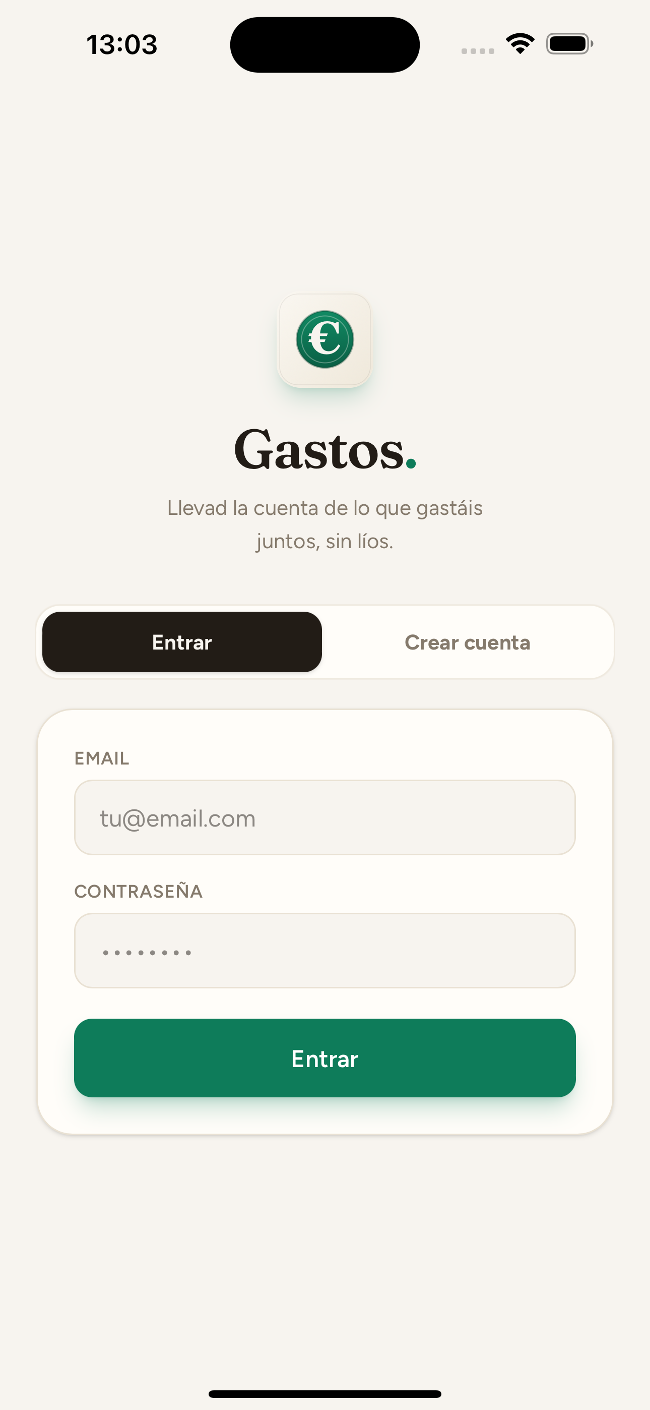 Gastos App - Galería 1